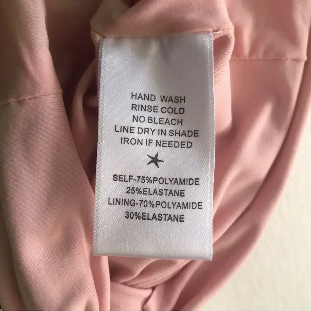Marysia Swim Venice Bikini Bottom Light Pink NWT Size Medium Beach Vacation